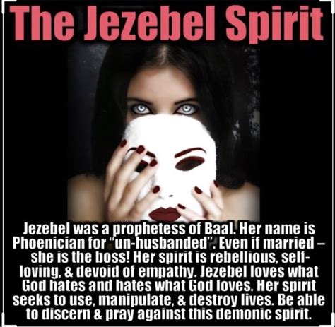 signs of jezebel spirit|biblical meaning of jezebel spirit.